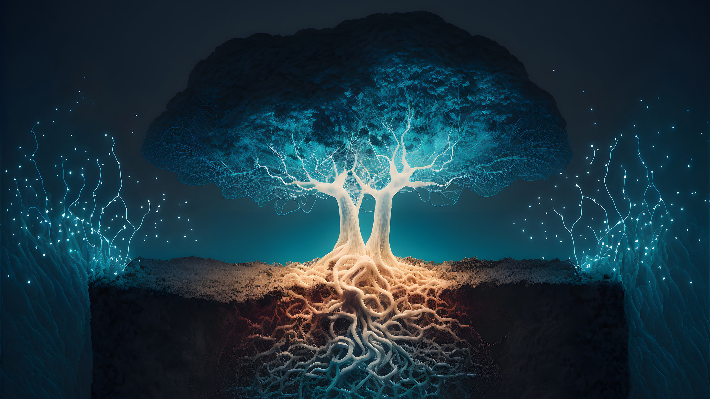 Home Fires Intertwining Trees